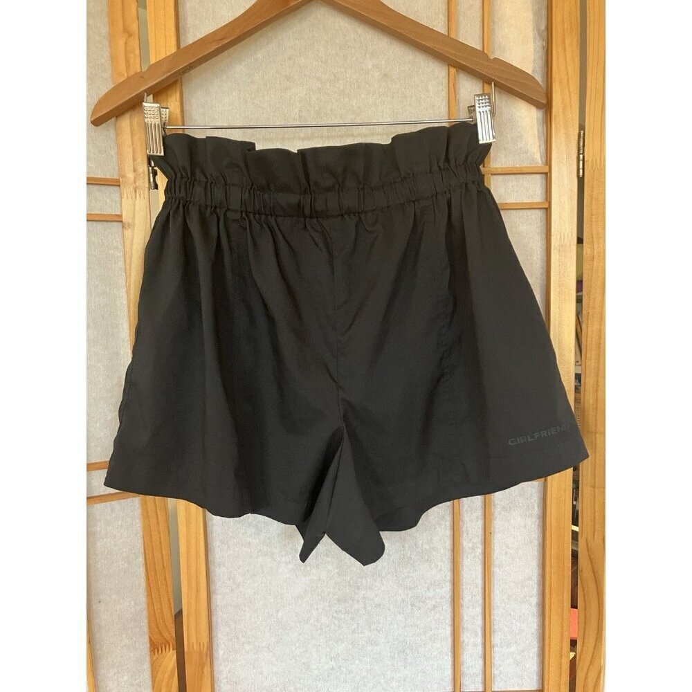 Girlfriend Collective Cora Front Pockets Paperbag Shorts, UPF 50+ Small, Hike - Picture 7 of 9